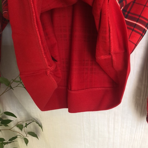 H&M DIVIDEND sz L Buffalo Plaid sweatshirt NWT & MEMBERS MARK blk sz L leggings - Picture 7 of 14